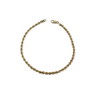 Bracelet corde 3mm 10k