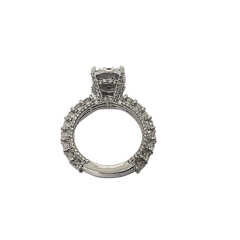 14k 7.00 Ct VS Diamant Bague de fiançailles