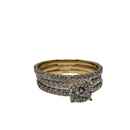 10k 1.11ct diamond Ring New