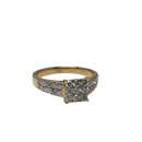 10k 0.65ct Engagement Ring New