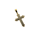 10k 0.44ct SI Diamond Cross