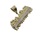 10K Last supper Pendant Lion-020