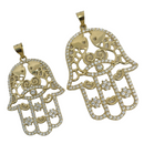 Pendentif Hamsa en or 10K GP-001