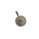Pendentif 10k 1,95ct SI diamant Tiger Face Round