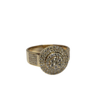10k 1.50ct Diamond Round disco Ring NEW