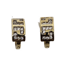 10k Jaune Or Huggies Boucle d'oreille BD-0015
