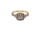 10k 0.30ct + 0.20ct Engagement Ring