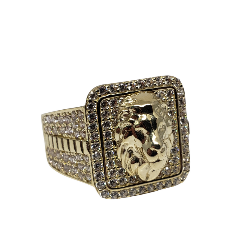 Lion Ring 10k Gold