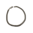 5.2mm White Gold 10k Miami Cuban Link Bracelet