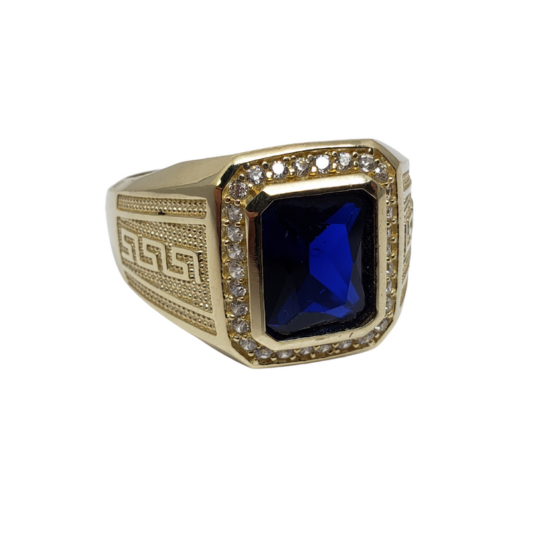 Greek Design Gold 10k Ring mb-503
