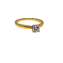 10k 0.25ct Bague de fiançailles