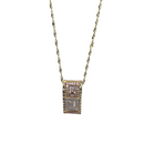 10k Meduse Necklace 3 tons