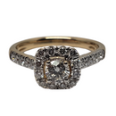 Diamant Bague 0.75ct Or jaune 14k SKR15450-100E