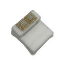 10k 1.00ct Diamond Stud Screw Back Earing CN4900