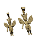 Angel Pendant 3.0 in 10k Gold LA190