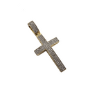 10k 0.60ct Cross Diamonds New