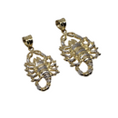10k 2 tons Scorpion Pendant