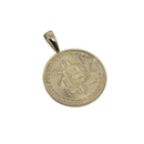 Pendentif solide 10k Bitcoin NOUVEAU