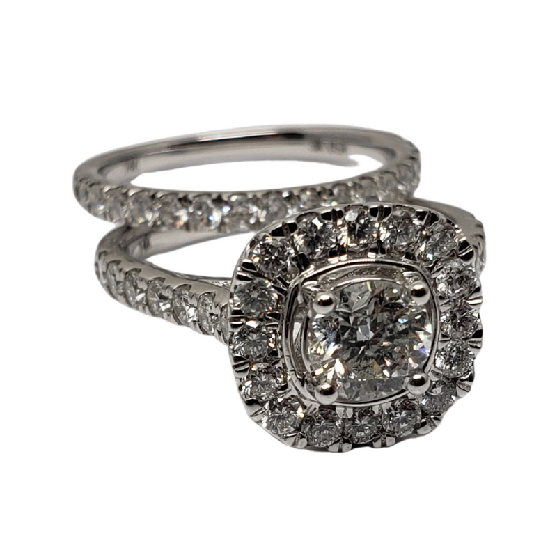 Diamond Ring 2.00ct in 14k White Gold skr18537-200
