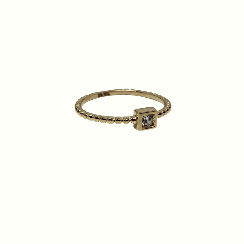 10k Gold Ring for Female MELS-073A