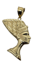 Nefertiti Pendant 10k Yellow Gold MP-019