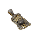 10k 1.00ct diamonds Jesus piece