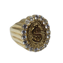 10k Dollar Sign Ring NEW