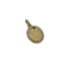 10k 1.35ct diamond Memory Pendant