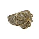 10k 5.50ct Diamonds Crown Boss Ring