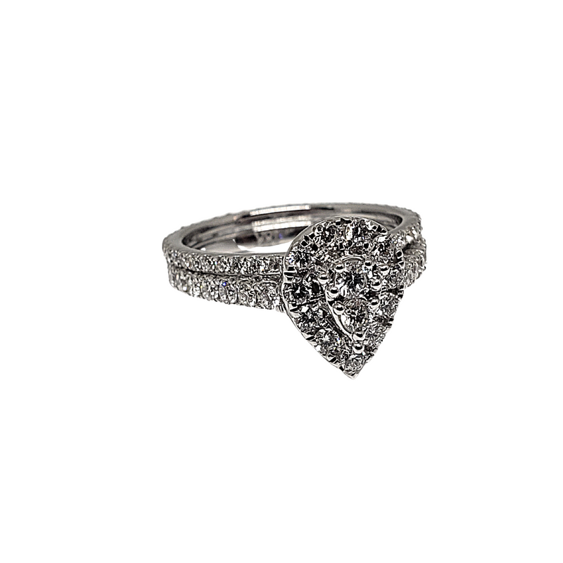 18k 1.35ct Pear VS Diamond Engagement Ring