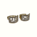 10k Medusa Earrings NEW