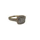 10k 0.5ct Bague de fiançailles