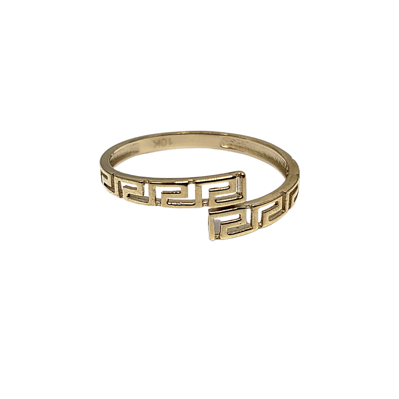 10k Gold Greek design Women Ring New