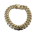 14mm 10k  Solid Miami Cuban Link