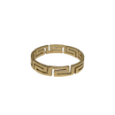 Bague en or méduse 10k