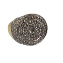 Bague Cyclone 10k 4.00ct de Diamants NOUVEAU
