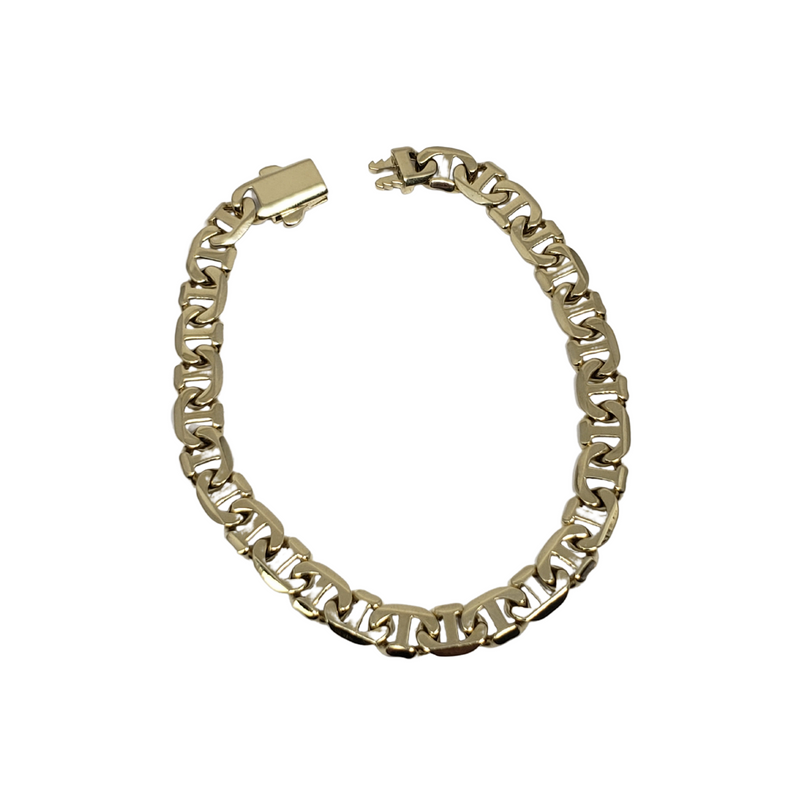 10k Mariner Link Bracelet New