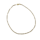 10k Singapour diamond Cut Ankle Chain