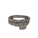 14k 0.75ct  Luxury Diamonds engagement Flower Ring