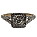 Diamant Bague 0.50ct Or jaune 10k DYG-002