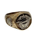 10k Greek Design Ring New 2 tons