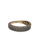 10k 1.64ct Diamond Band 3 rows