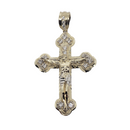 Jesus & Cross Pendant 10K Gold  LA123