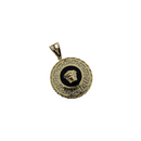 10k Pendentif Medusa X2 Nouveau
