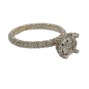 Bague Princessa 1.65ct diamants en or jaune 10k 