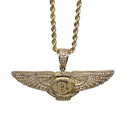 10k Rope chain + 10k Bentley Pendant