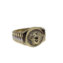 10k Medusa ring New