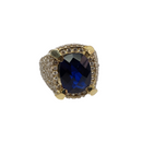 ENCINO Saphire Gold Ring 10K LA002
