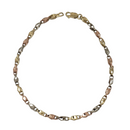 10k 2.2mm 3 tons Turkish Bracelet