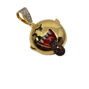 Evil boy 0.65ct Diamonds 10K Gold SP11908